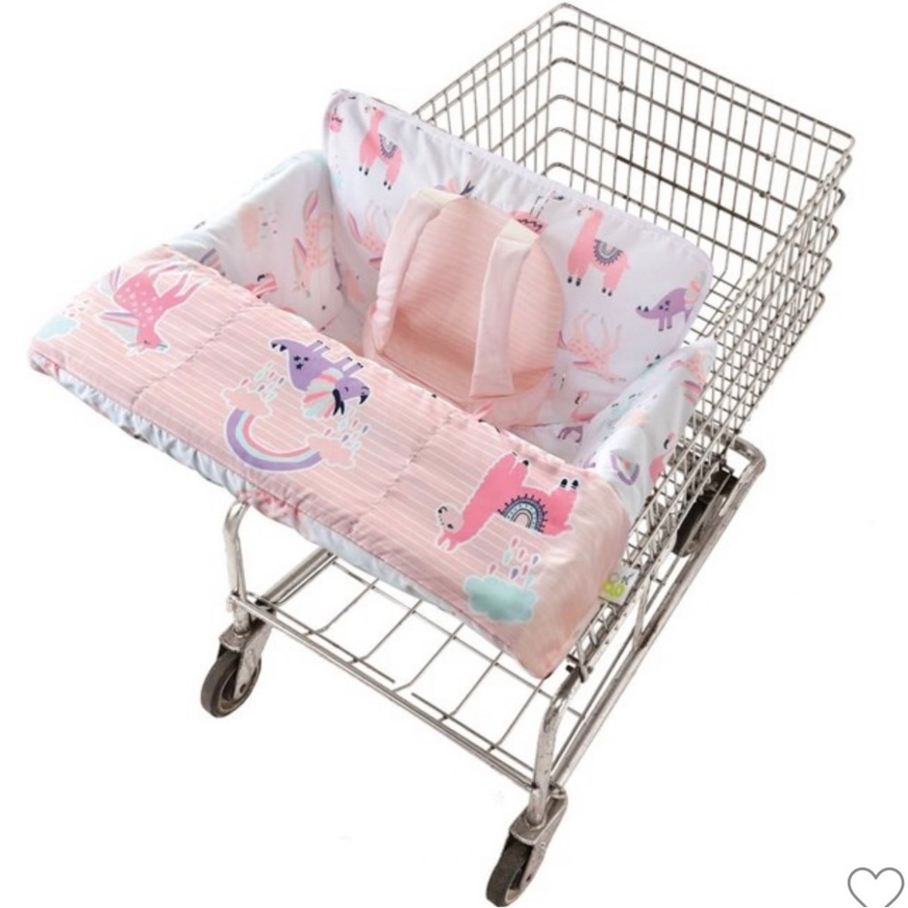 Shopping cart and high chair cover for baby